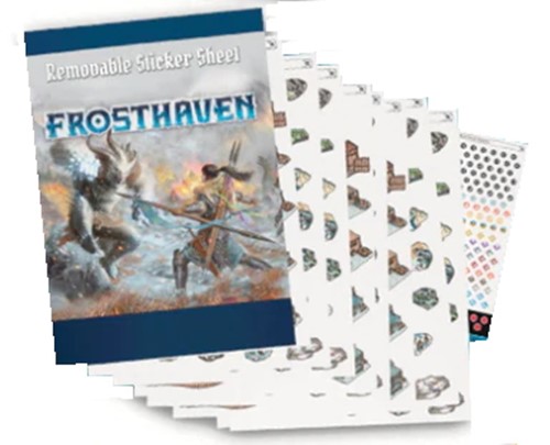 Frosthaven Board Game: Removable Stickers