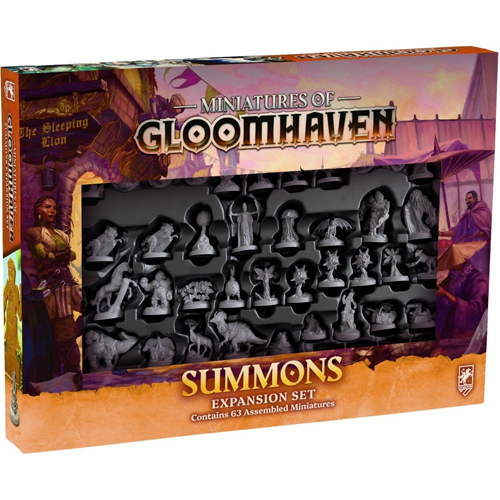 2!CPH0802 Gloomhaven Board Game: Summons Miniatures published by Cephalofair Games