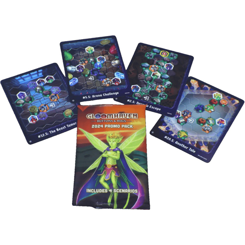 CPH1002 Gloomhaven: Buttons And Bugs Board Game: Promo Pack published by Cephalofair Games
