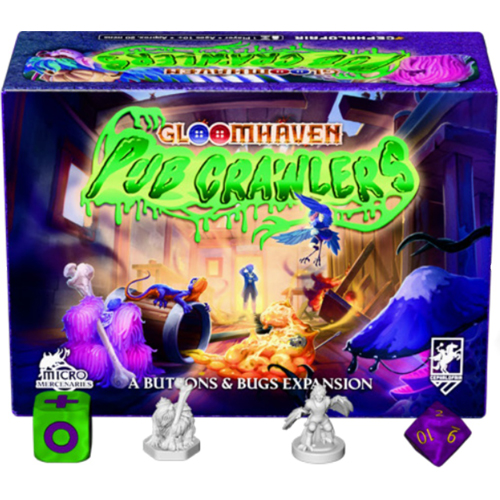 CPH1003 Gloomhaven: Buttons And Bugs Board Game: Pub Crawlers Expansion published by Cephalofair Games