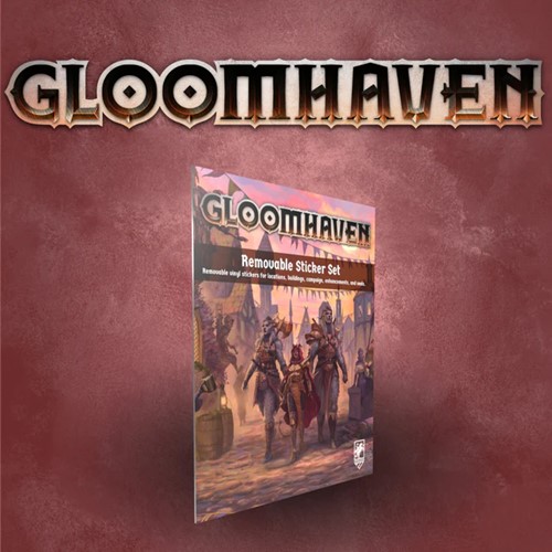 2!CPH2003 Gloomhaven 2nd Edition Board Game: Removable Stickers published by Cephalofair Games