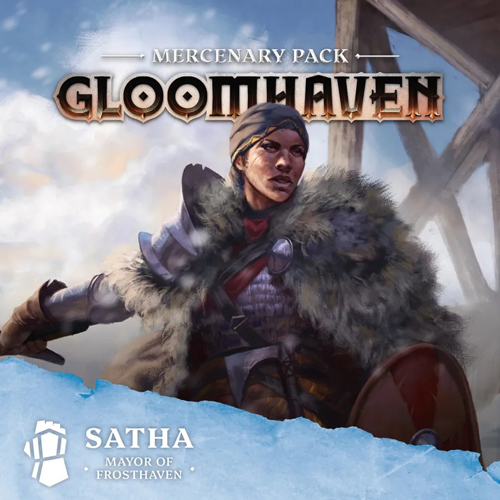 2!CPH2008 Gloomhaven Board Game: Mercenary Pack: Satha - Mayor Of Frosthaven published by Cephalofair Games