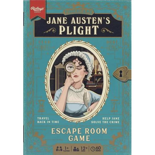 2!CSGJANEAUSTEN Timescape Board Game: Jane Austen's Plight published by Ridley's Games