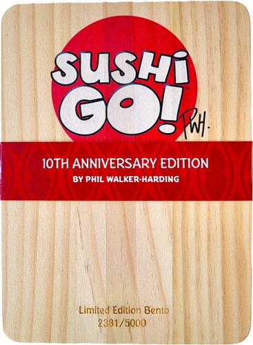 CSGSUSHI10 Sushi Go Card Game: 10th Anniversary Limited Edition published by Gamewright
