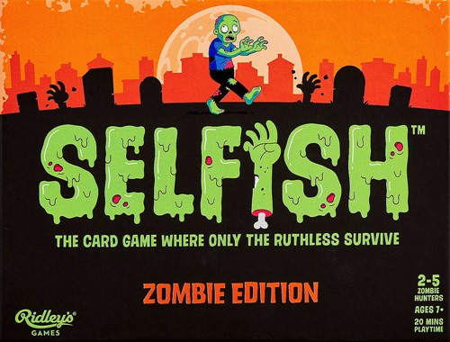 2!CSGZOM Selfish Card Game: Zombie Edition published by Ridley's Games
