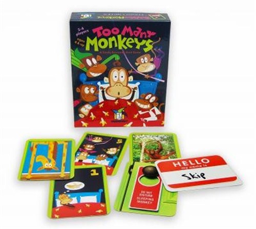 CSPTMM Too Many Monkeys Card Game published by Gamewright