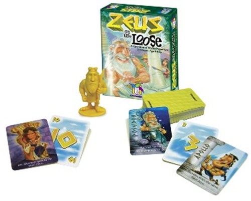 CSPZEU Zeus On The Loose Card Game published by Gamewright