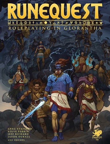 CT4028H Runequest RPG: Roleplaying In Glorantha Core Rulebook published by Chaosium