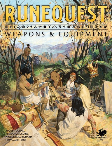 CT4036H RuneQuest RPG: Weapons And Equipment published by Chaosium