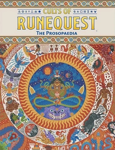 CT4042H RuneQuest RPG: Cults Of RuneQuest: The Prosopaedia published by Chaosium