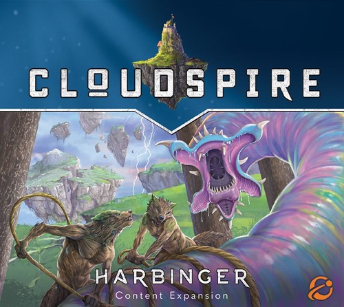 2!CTGCLDADD012 Cloudspire Board Game: The Harbingers Expansion published by Chip Theory Games