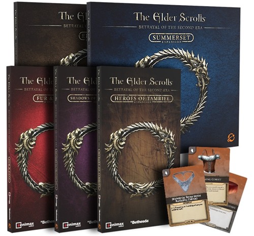 CTGTESRTL001 The Elder Scrolls Board Game: Betrayal Of The Second Era Board Game : New Gameplay Retail Bundle published by Chip Theory Games