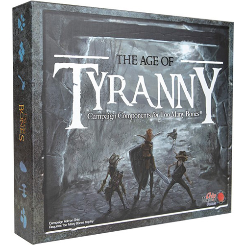 2!CTGTMBADD011 Too Many Bones Board Game: Age Of Tyranny Campaign Expansion published by Chip Theory Games