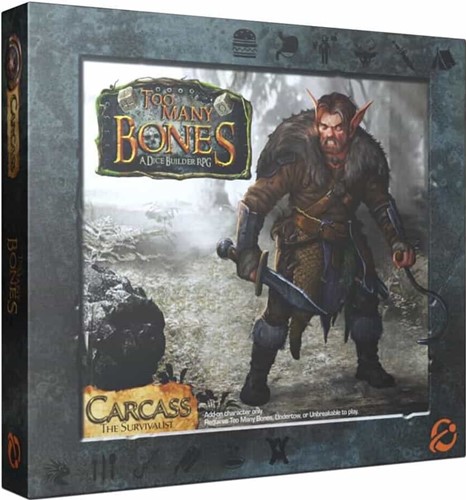 2!CTGTMBADD031 Too Many Bones Board Game: Carcass Expansion published by Chip Theory Games