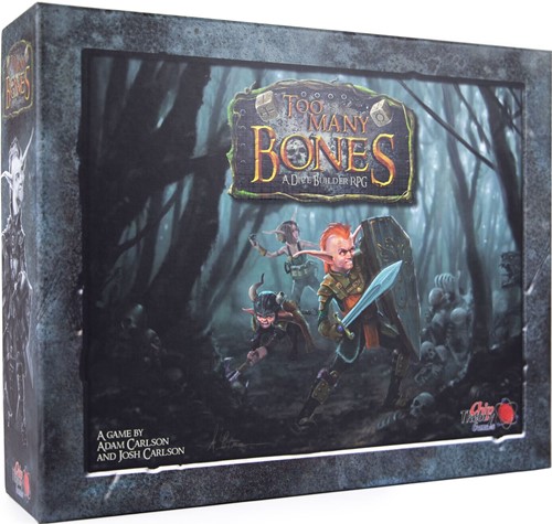 1!CTGTMBGAME001SM Too Many Bones Board Game published by Chip Theory Games