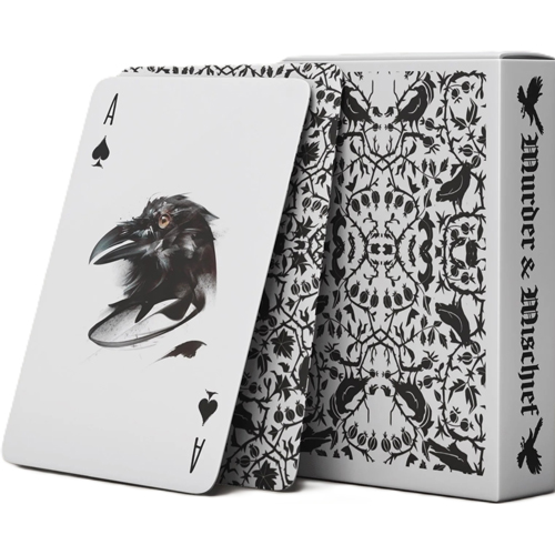 1!CTKBLAC06 Be Like A Crow Playing Cards published by Critical Kit