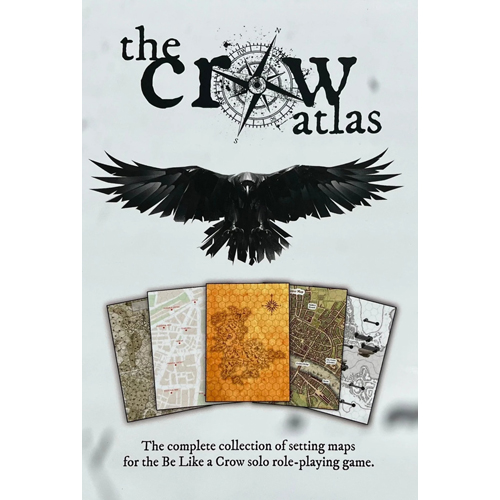 2!CTKBLACCA Be Like A Crow RPG: The Crow Atlas published by Critical Kit
