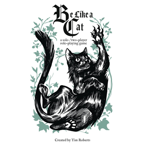 2!CTKCAT02 Be Like a Cat RPG 2nd Edition (Softcover) published by Critical Kit