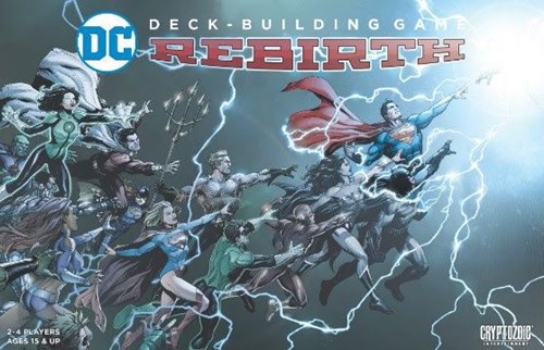 2!CZE02706 DC Comics Deck Building Card Game: Rebirth (Reprint) published by Cryptozoic Entertainment