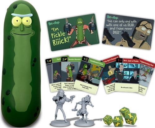 2!CZE02708 Rick And Morty The Pickle Rick Game published by Cryptozoic Entertainment
