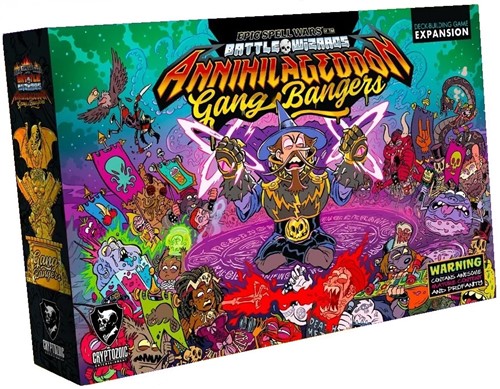 CZE28739 Epic Spell Wars Of The Battle Wizards Card Game: ANNIHILAGEDDON: Gang Bangers Expansion published by Cryptozoic Entertainment