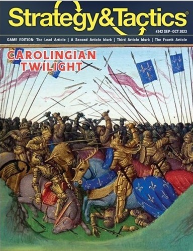 2!DCGST342 Strategy And Tactics Issue #342: Carolingian Twilight published by Decision Games