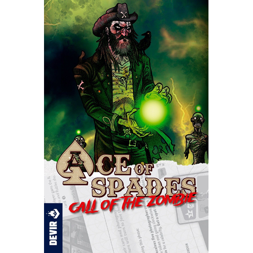 2!DEVBGASCZ Ace Of Spades Card Game: Call Of The Zombie Expansion published by Devir Games