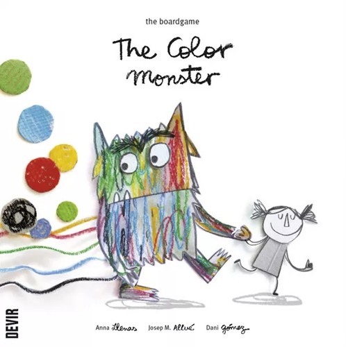 2!DEVBGCMTR The Colour Monster Travel Card Game published by Devir