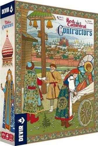 DEVBGRECCONT The Red Cathedral Dice Game: Contractors Expansion published by Devir Games