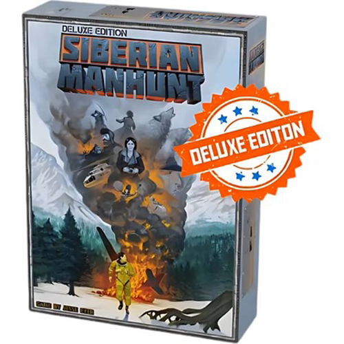 2!DGSMDLXENV1 Siberian Manhunt Board Game Deluxe Edition published by Dangerous Games