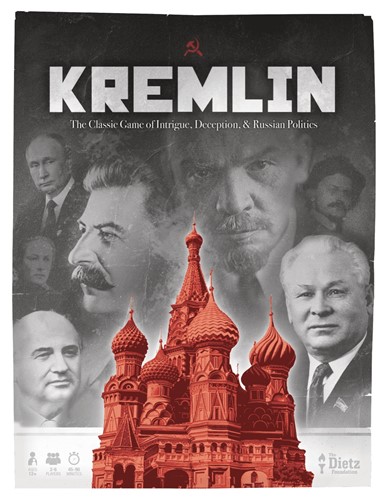 2!DIEDTZ1917 Kremlin Board Game published by Dietz Foundation