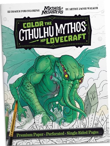 2!DIEDTZ1920 Color Cthulhu! Coloring Book published by Dietz Foundation