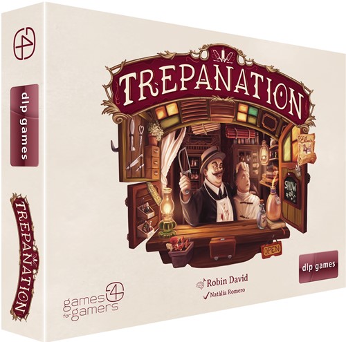 DLP1074 Trepanation Board Game published by DLP Games