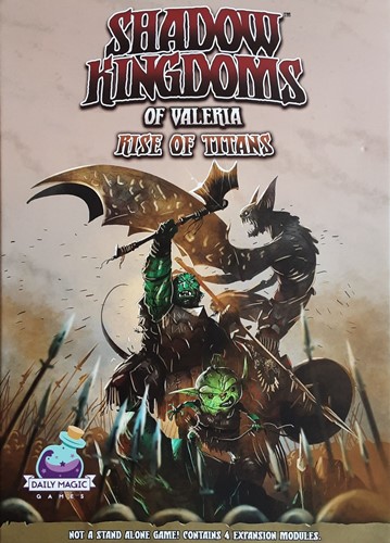 DLYSHK002 Shadow Kingdoms Of Valeria Card Game: Rise Of Titans Expansion published by Daily Magic Games