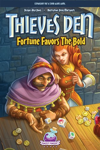 2!DLYTHD010 Thieves Den Card Game: Fortune Favors the Bold Expansion published by Daily Magic Games