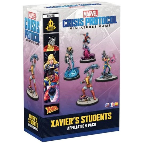 DMGAMGCP226 Marvel Crisis Protocol Miniatures Game: Xavier's Students Affiliation Pack (Damaged) published by Atomic Mass Games
