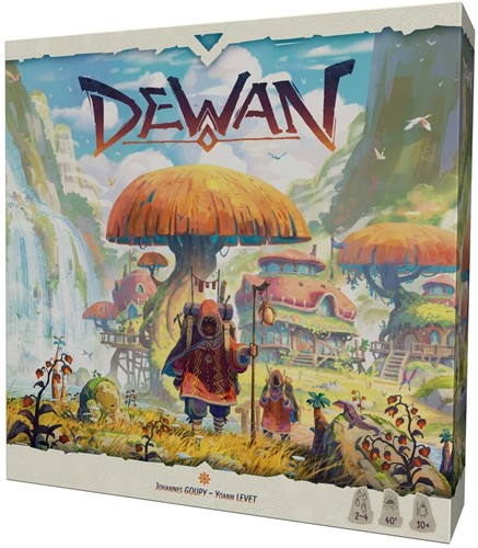 DMGASMSCFC01EN Dewan Board Game (Damaged) published by Asmodee