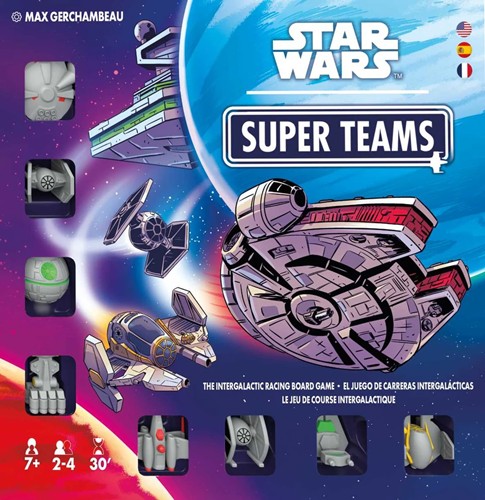 DMGASMZYGSWST0101EN Star Wars: Super Teams Board Game (Damaged) published by Asmodee