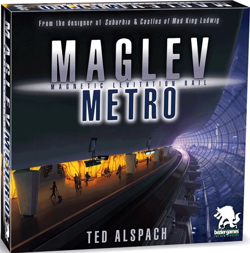 DMGBEZMAGM Maglev Metro Board Game (Damaged) published by Bezier Games