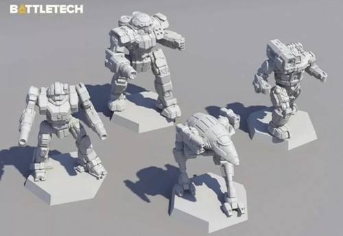 DMGCAT35735 BattleTech: Inner Sphere Urban Lance (Damaged) published by Catalyst Game Labs