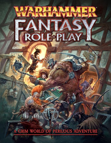 DMGCB72400 Warhammer Fantasy RPG: 4th Edition Rulebook (Damaged) published by Cubicle 7 Entertainment