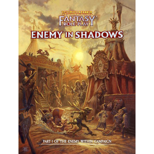 DMGCB72406 Warhammer Fantasy RPG: 4th Edition Enemy Within Campaign 1: Enemy In Shadows (Damaged) published by Cubicle 7 Entertainment