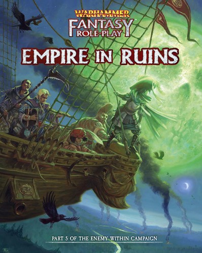 DMGCB72420 Warhammer Fantasy RPG: 4th Edition Enemy Within Campaign 5: Empire In Ruins (Damaged) published by Cubicle 7 Entertainment