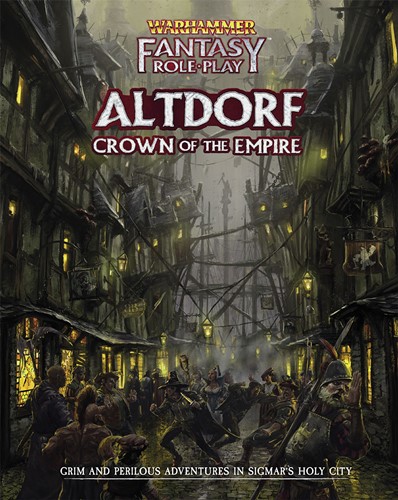 DMGCB72423 Warhammer Fantasy RPG: 4th Edition Altdorf Crown Of The Empire (Damaged) published by Cubicle 7 Entertainment