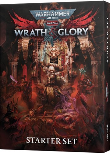 DMGCB72618 Warhammer 40000 RPG: Wrath And Glory Starter Set (Damaged) published by Cubicle 7 Entertainment