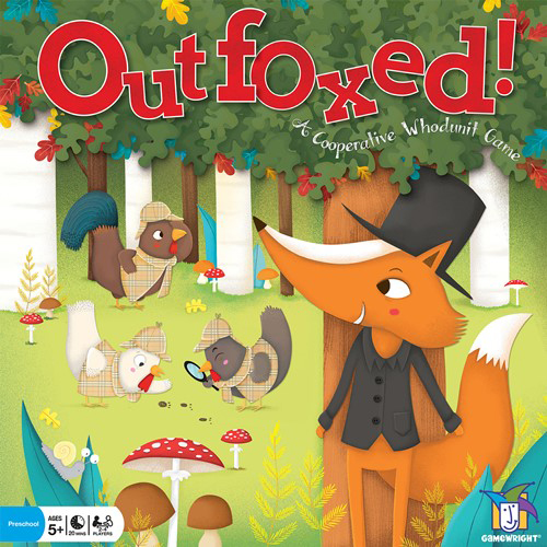 DMGCSPOUTF Outfoxed Card Game (Damaged) published by Gamewright
