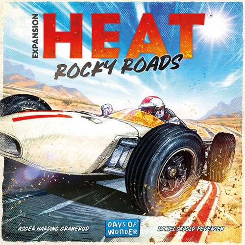 DMGDOW9104 Heat Board Game: Pedal To The Metal Rocky Roads Expansion (Damaged) published by Days Of Wonder