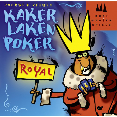 DMGDRM40866 Cockroach Poker Royal Card Game (Damaged) published by Drei Magier Spiele