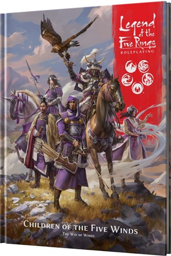 DMGESL5R18EN Legend Of The Five Rings RPG: Children Of The Five Winds (Damaged) published by Edge Entertainment Studio