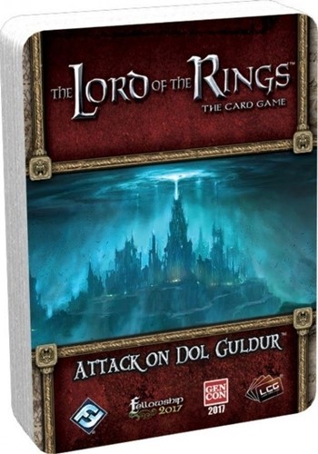 DMGFFGMEC74 The Lord Of The Rings LCG: Attack On Dol Guldur Standalone Quest (Damaged) published by Fantasy Flight Games